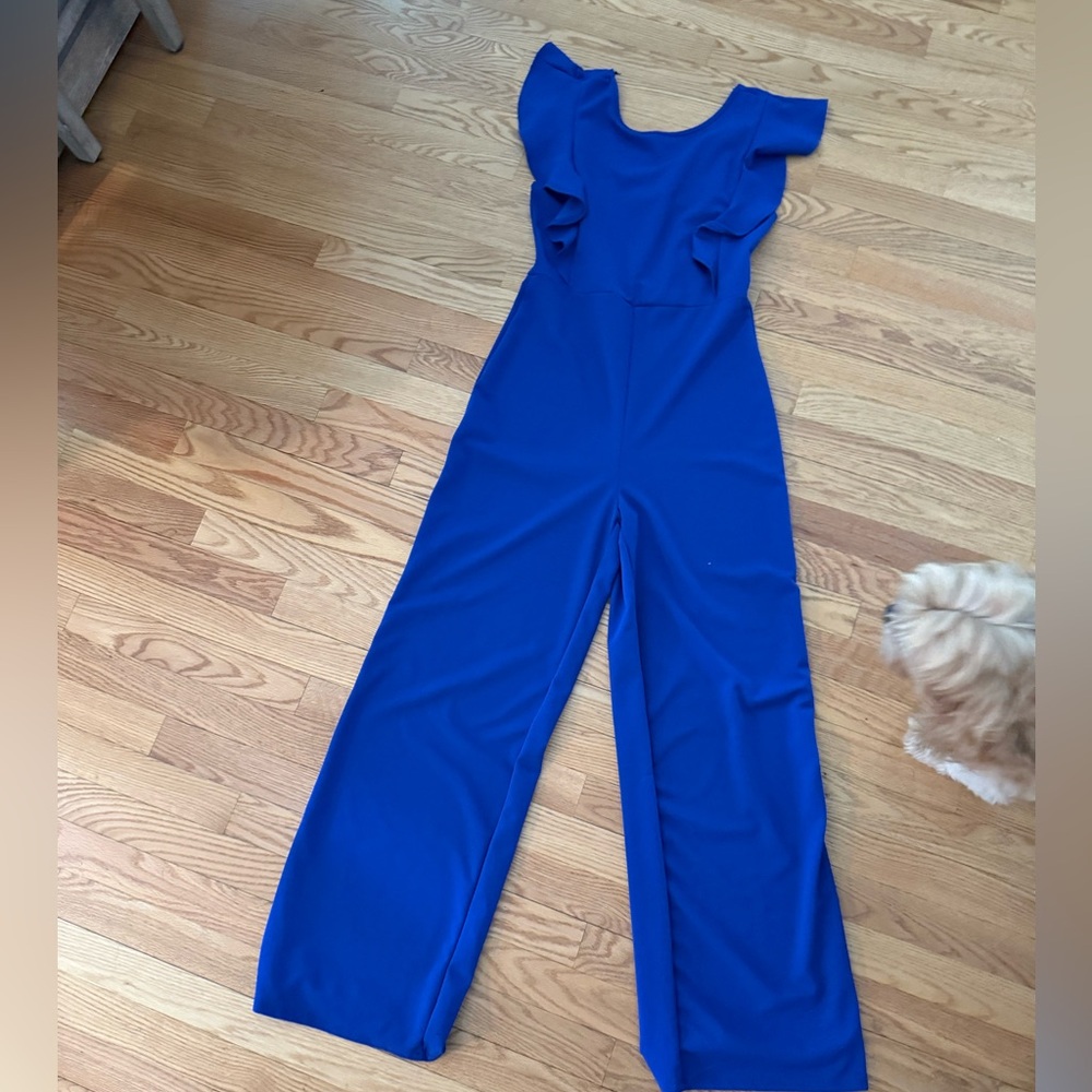 Elegant Blue Women's Jumpsuit